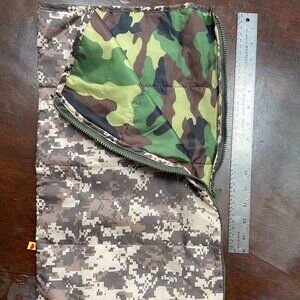 Build A Bear Camo Sleeping Bag - Great Condition